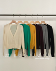 cashmere cardigan