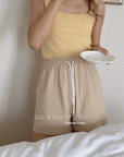 Knitted cropped top