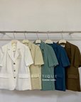 Linen blazer
