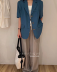 Linen blazer