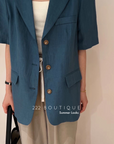 Linen blazer