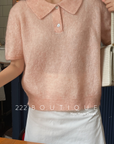 Cashmere polo
