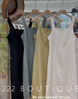 Lace camisole dress