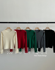 cut- out sweater