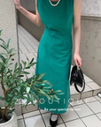 Cut-out back dress