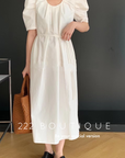 Cotton oversized dress