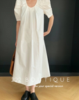 Cotton oversized dress