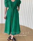Cotton oversized dress