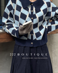 Polo style sweater