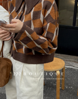 Polo style sweater