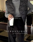 Ultra-light quilted gilet