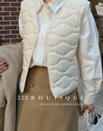 Ultra-light quilted gilet