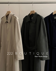 Cotton classic trench coat