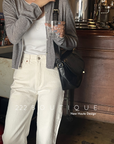 Fine-knit cardigan