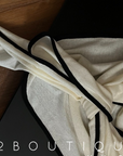 Frayed edge scarf