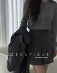 Button knit cardigan