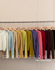 Button knit cardigan