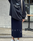 pleated skirt