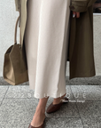 pleated skirt