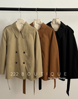 Cotton classic trench coat