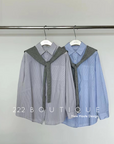 Oversize cotton shirt