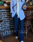 Oversize cotton shirt