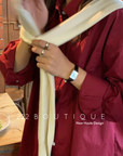 Oversize cotton shirt