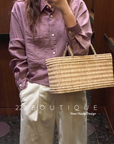Cropped shirt