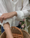 Cropped shirt