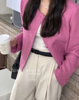 tweed coat
