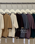 Basic knitted t-shirt