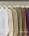 oversized cotton shirt