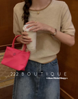 Basic knitted t-shirt