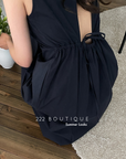 TIERED COTTON DRESS