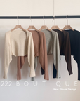 Fine-knit cardigan