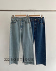 straight jeans