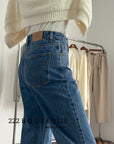 straight jeans
