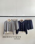 Polar Fleece Sweater With Button