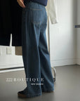 straight jeans