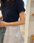 knit T-shirt