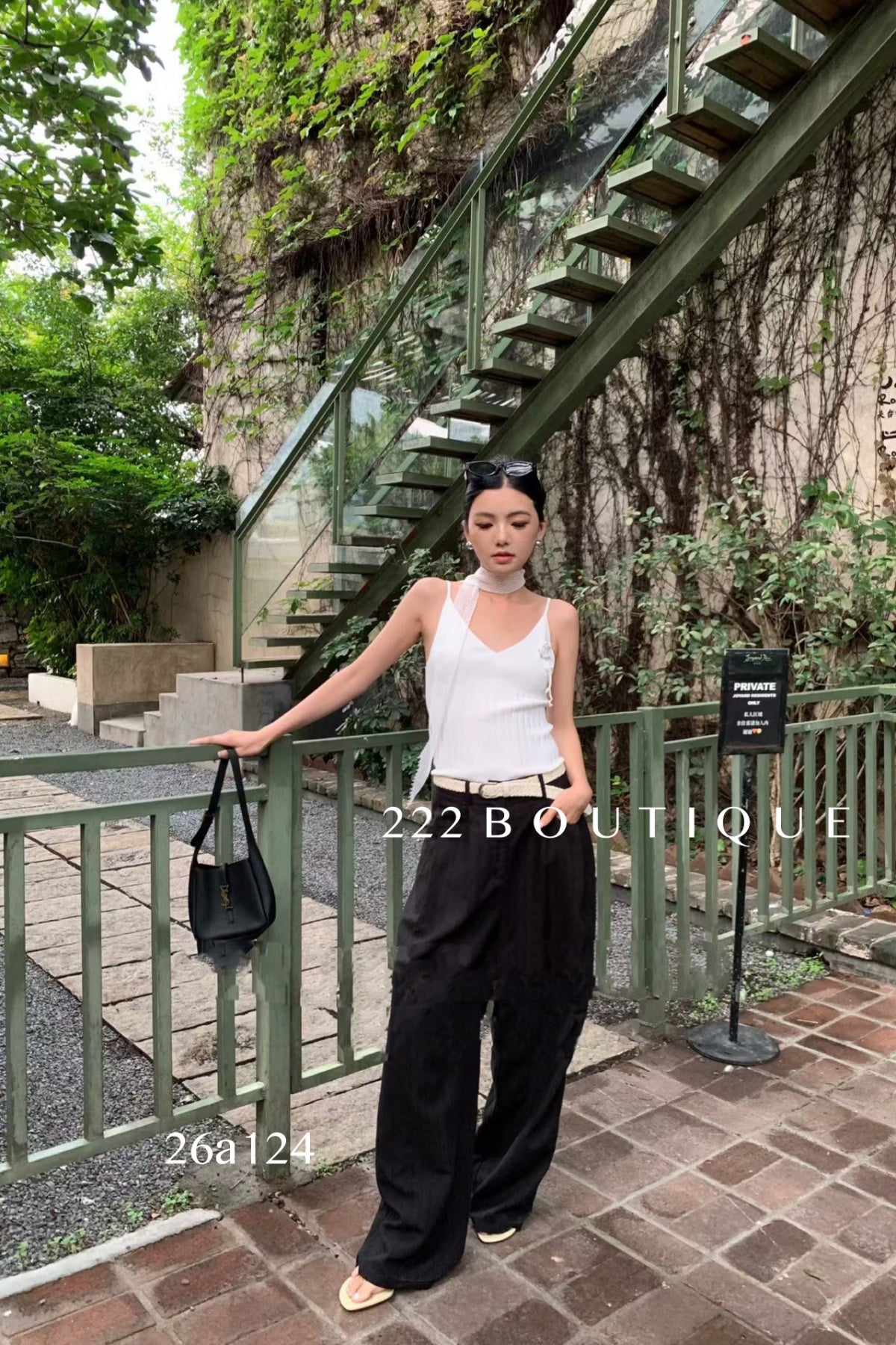 26A124- RIBBED KINIT TOP
