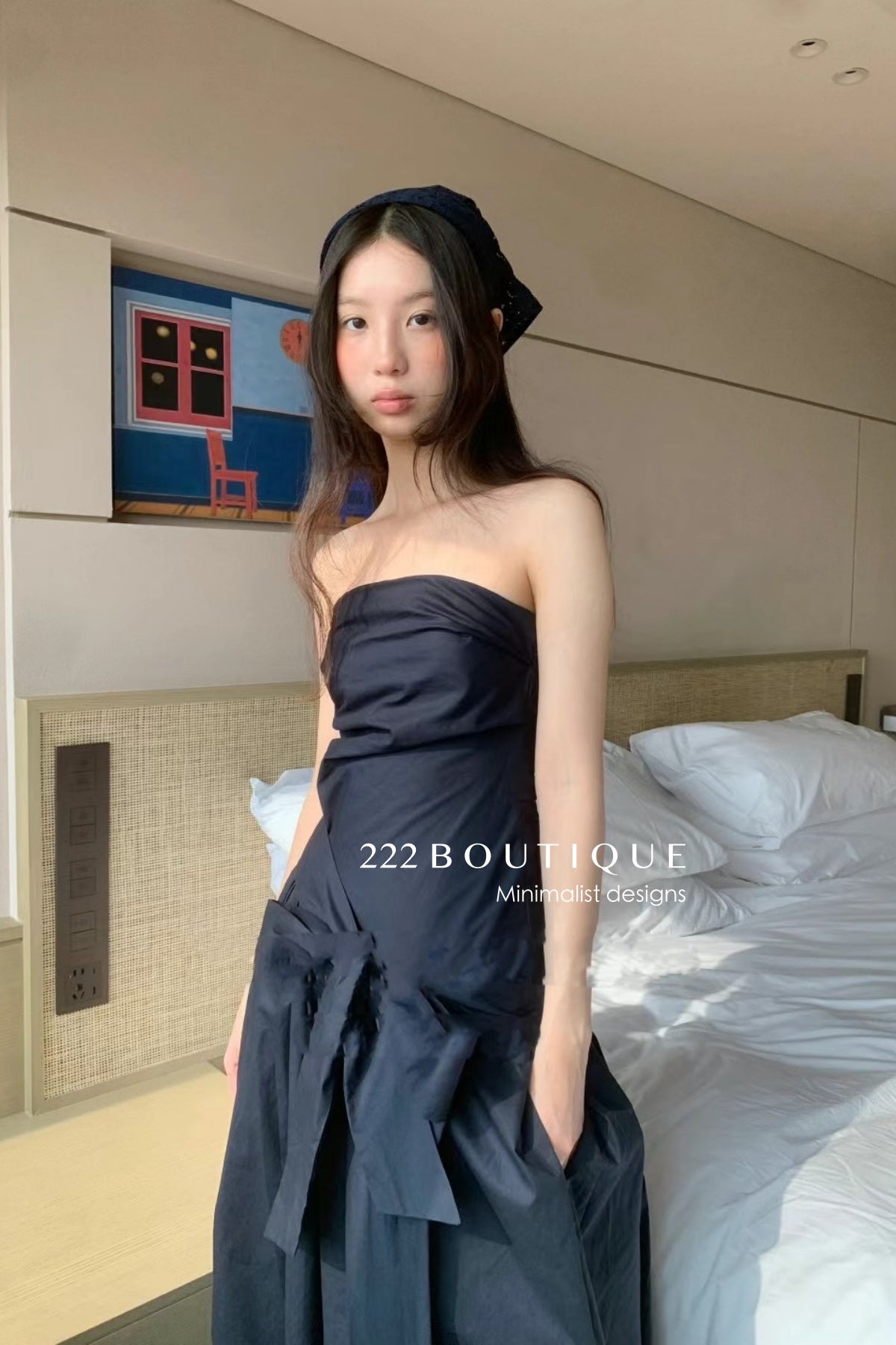 12v46 Ruched Strapless Dress – Volume &amp; Detail