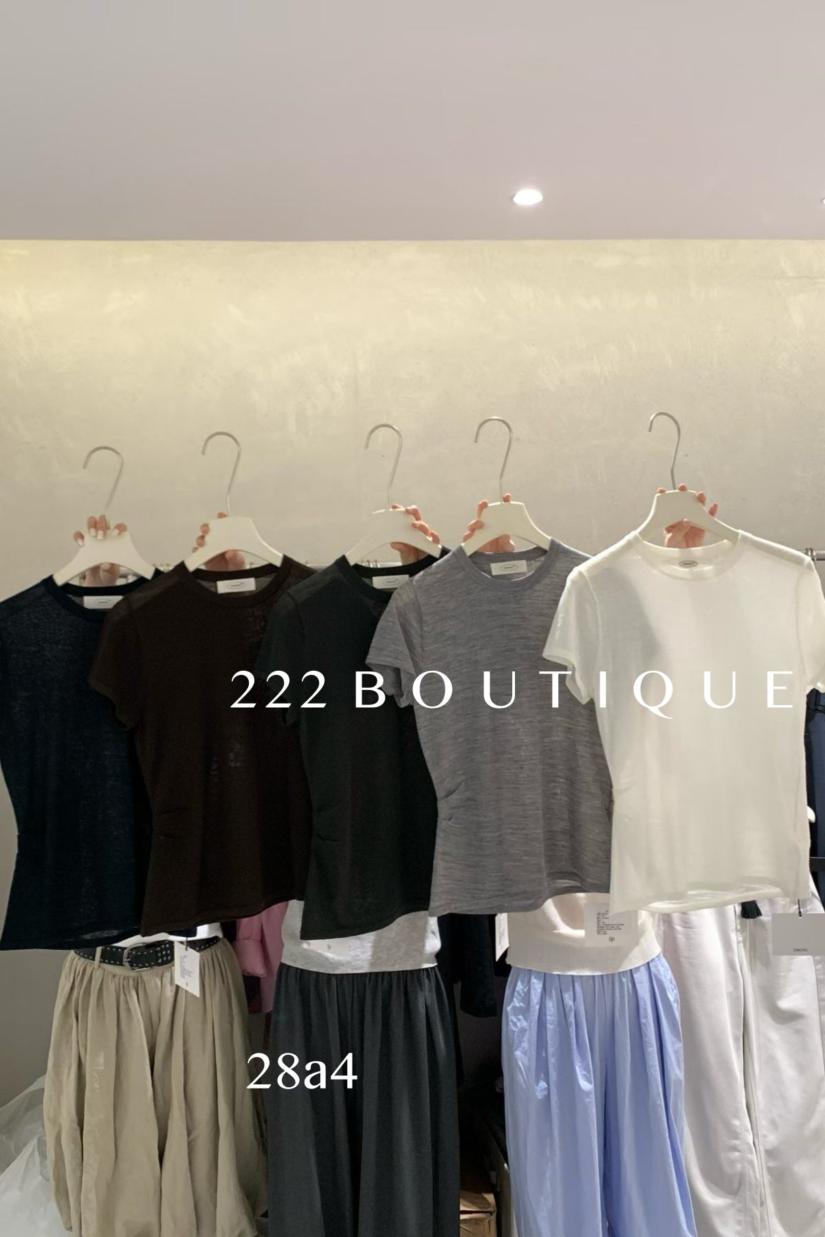 28a4 - SLIM  KNIT TOP