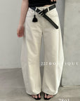 28q1 - BELTED MIDI SKIRT