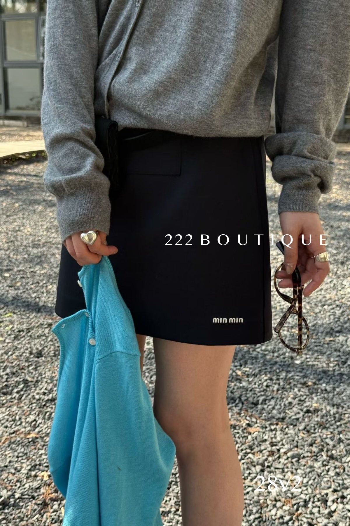 28v2 - MINI  PLEATED SKORT