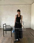 12v49 Tank layered parachute dress
