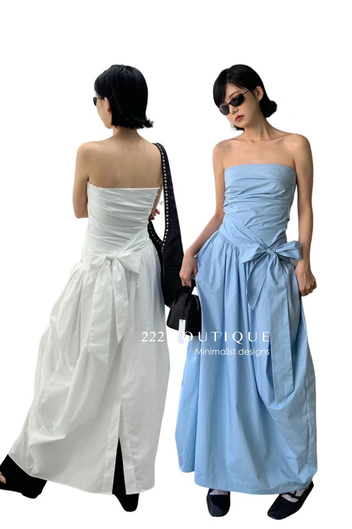 12v46 Ruched Strapless Dress – Volume &amp; Detail