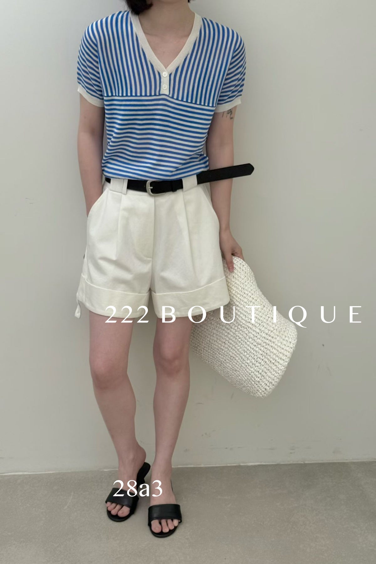 28A3 - STRIED RINGER TEE