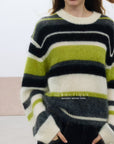 17a92 Striped cashmere sweater