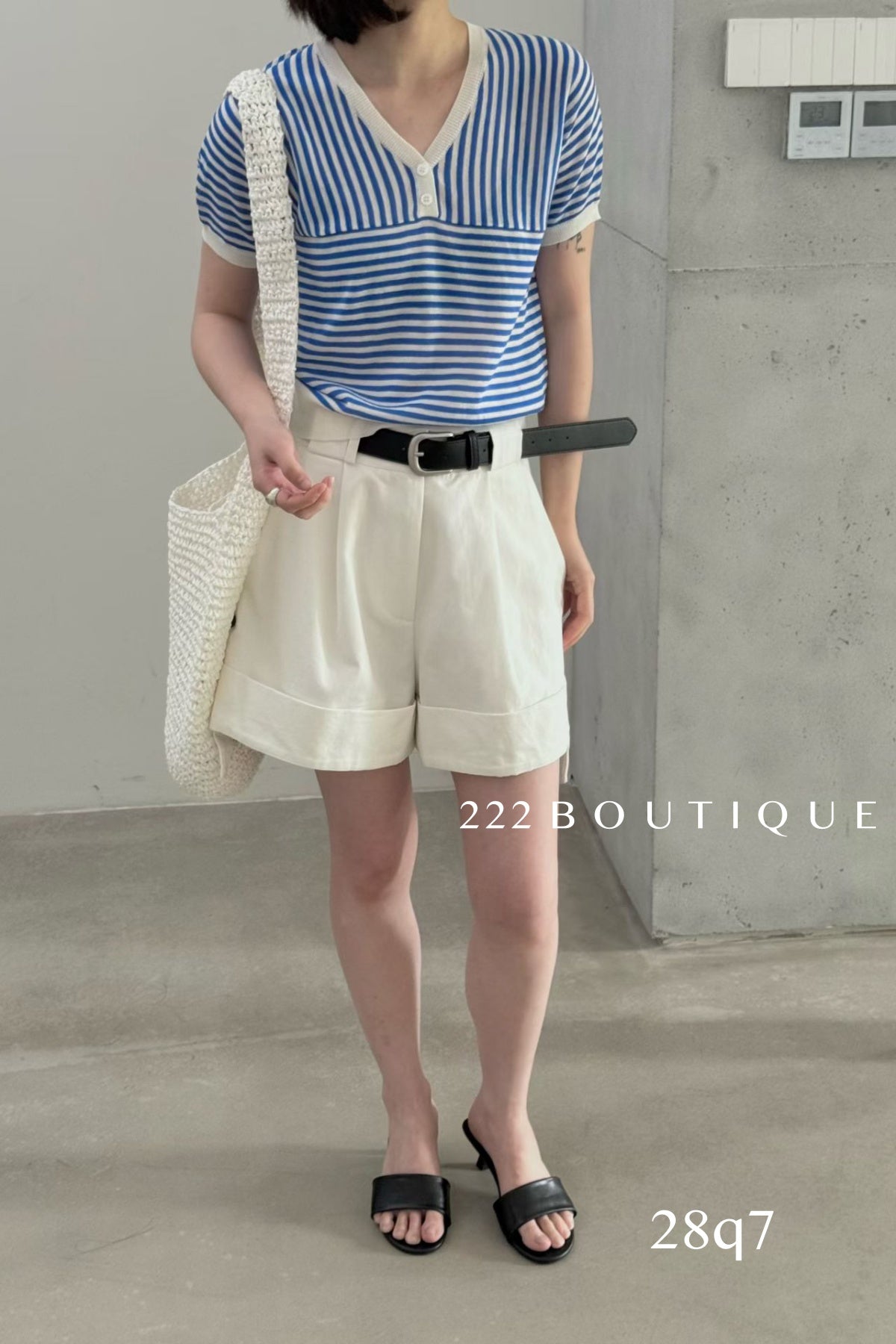 28A3 - STRIED RINGER TEE